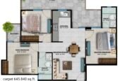 3 bhk flat for sale in adore prosperity home sector 86 faridabad